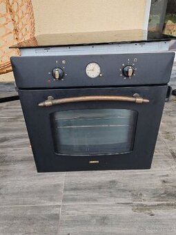 Sklo keramická deska a vestavěná trouba zanussi