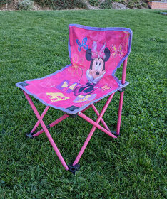 Minnie skládací kempingová/ outdoorová židle/ stanování