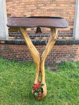 Zvonice / zvonička - Dřevěná socha