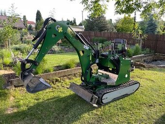 Půjčím minibagr a pásový minidumper – možnost i se strojníke