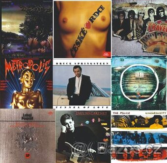 Vinyl - LP desky (rock, pop)