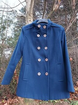 Dámský kabátek Carlo Cecci modrý