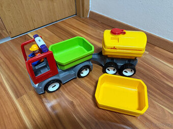 Igráček Multigo nákladní auto s přívěsem cisterna