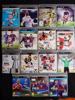 Hry na PS3 - PlayStation 3 posílám i zásilkovnou 3..