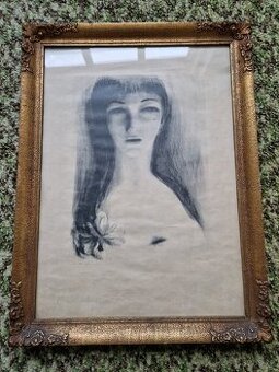 Tvář smyslná od Ludmila Jiřincová (1912 – 1994)