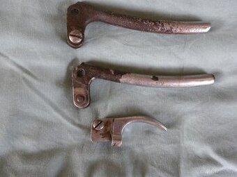 JAWA předválečná všechny modely páčky v patině zachovalé