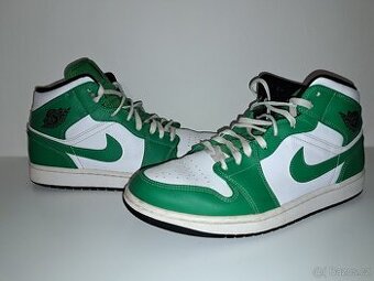 Nike Jordan 1 mid "Lucky green" (vel 45)