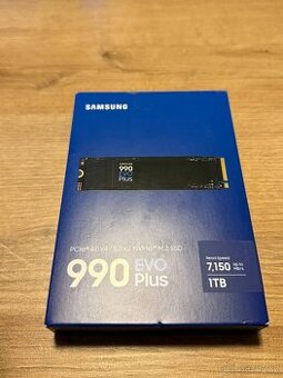 Samsung SSD 990 EVO Plus 1TB NVMe M.2 | Nový | Záruka
