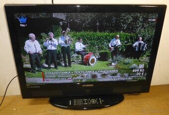 LCD televize 26 palců (66cm) HYUNDAI, nemá DVBT2