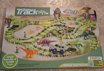 Dinosauři autodráha