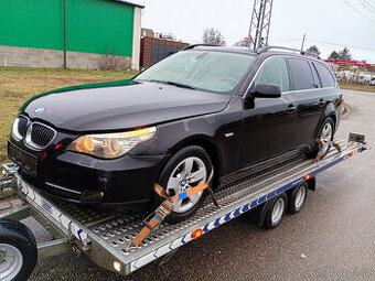 Náhradní díly z BMW e61 525d LCI - tažné,CCC,SPORTY,AHL xeno