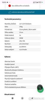 Drift elektrická motokára od 4 let