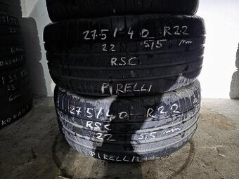Letní sada pneu 2x275/40 a 315/35 R22 Pirelli