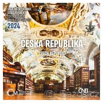 Sada oběžných mincí Česká republika 2024