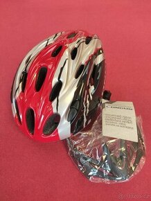 -NOVÁ- Cyklo helma na kolo Longus vel. S/M, 55-57 cm, č-s