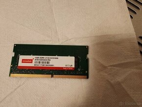 RAM paměti DDR4, SODIMM, Ram do notebooku 1 x 4GB