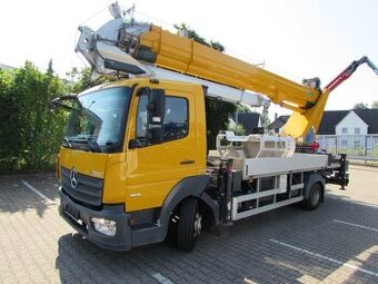 Autožeriav a plošina 37m/4000kg
