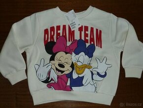 Nová-H&M-Krásná mikina Disney na slečnu 6-8 let

