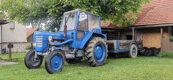 Traktor Zetor 4011 "Major" + vlečka s bržděnou nápravou
