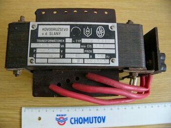 Prodám trafo 100 VA, 0-220-380, sek 24 V - 1