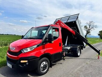 IVECO DAILY 50C15 do 3500 Kg sklápěč + Hydraulická ruka