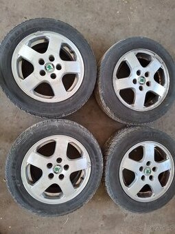 Original alu kola Škoda Fabia I