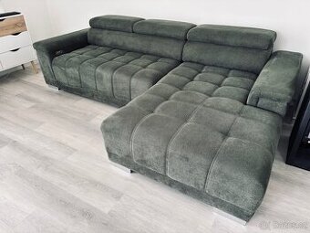Sedací souprava s elektrickým výsuvem