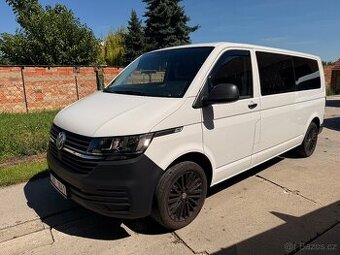 VW T6.1 long,110 kW,6míst, naj. 30 tis.km, záruka 05/27,DPH