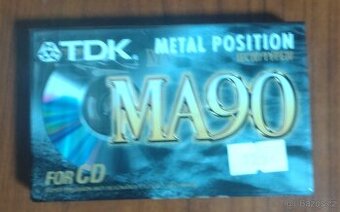 Audio kazeta TDK MA 90 IV