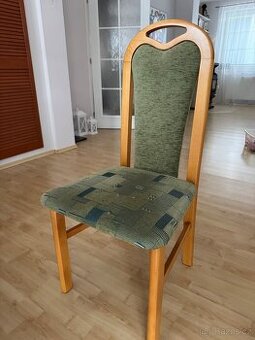 Jídelní židle z masivu - set