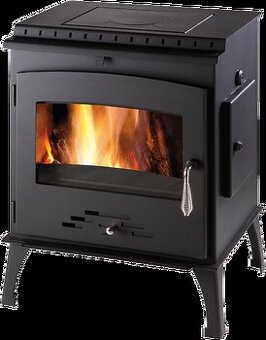 Krbová kamna s plotýnkou a výměnikem HAAS SOHN Artic  12