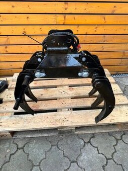 Kleště na kulatinu, drapák pro minibagr