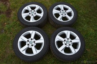 zimní ALU sada s roztečí 5x112 , pneu 205/55R16