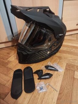 LS2 MX701 EXPLORER + Sena intercom Ride pal III