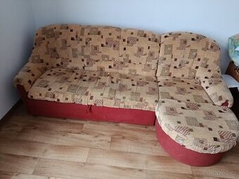 Rozkládací gauč a křeslo