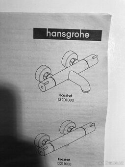 Termostatická vanová baterie Hansgrohe Ecostat 1001 CL na ND