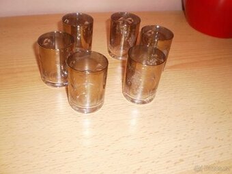 sklo - štamprlata  ++nová++ komplet 6ks