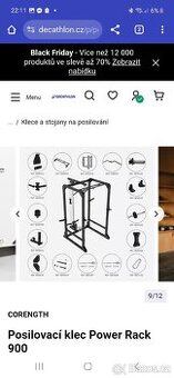 Posilovací sestava s multifunkční klecí