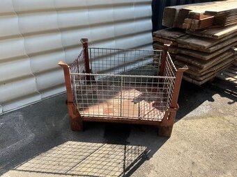 Kontejner klec, stohovatelny