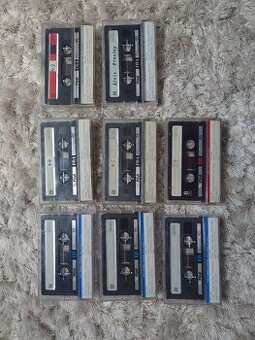 Audio kazety Fuji (FR-chrom, DR, ER-normál )