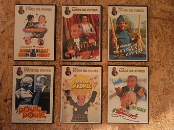DVD kolekce 6 filmů Louis de Funes