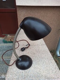 Stará stolní dílenská bakelitová lampa 30tá léta