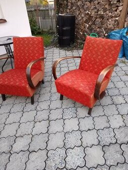 Retro křesla v původním stavu