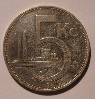 Mince 5 Kč 1930
