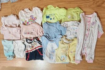 bodýčka, dupačky, polodupačky, overal 74, 6 - 9 měsíců