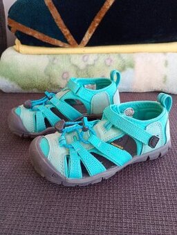 Sportovní sandále Keen CNX, vel. 29, tyrkysové