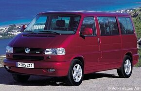 VW T4 Multivan vnitřní obložení sloupků, pos. dv. a 5.d.