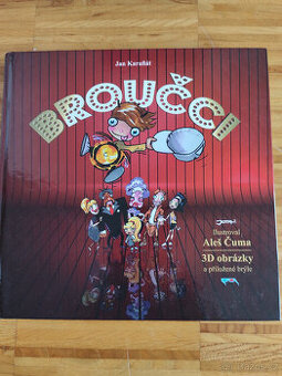 Broučci s 3D obrázky + 3D brýle - TOP stav