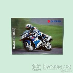 Suzuki – český prospekt rok 1998 - plakát