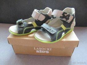 Dětské celokožené boty sandálky Lasocki vel. 23 TOP